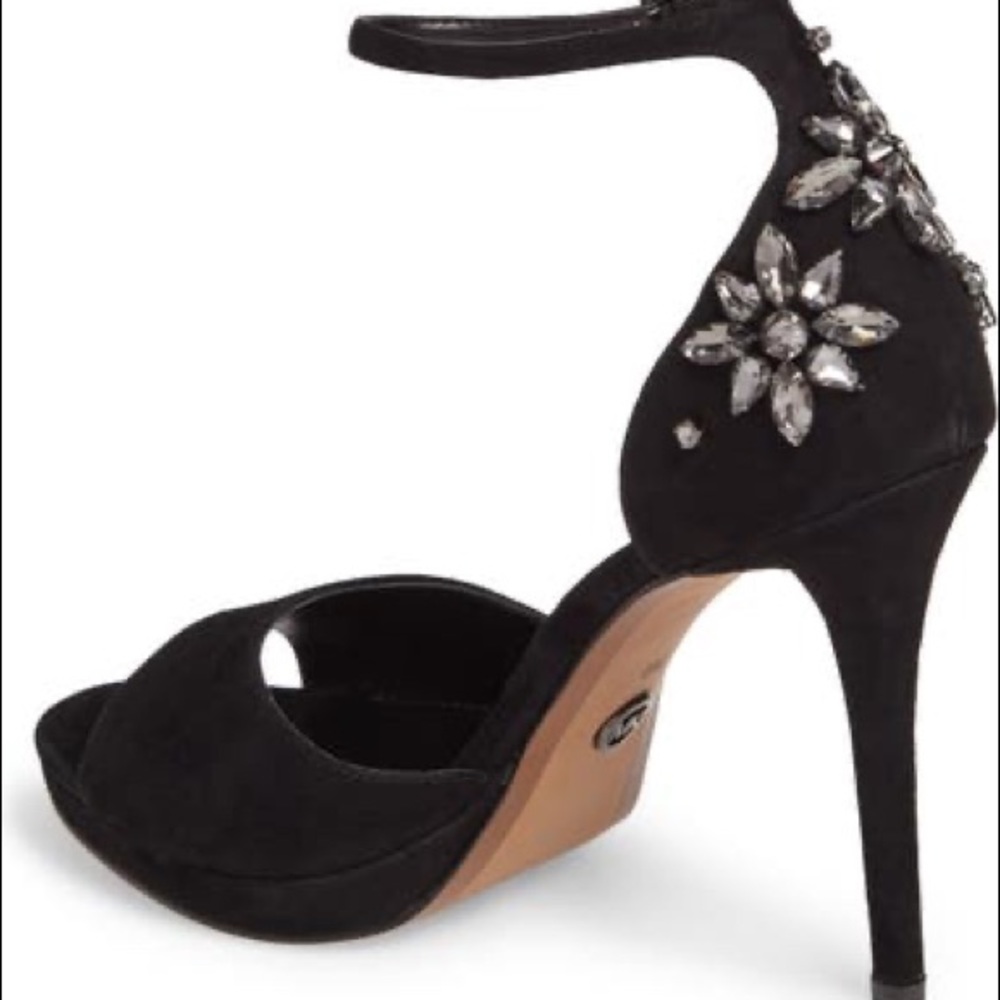 -✨🛍NWT Michael Kors Jeweled Heeled Sandals✨🛍 - Picture 10 of 13